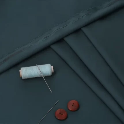 H&Y Atal Sage Gray - Blended Unstitched Fabric