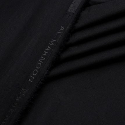 Al Maknoon Noir - Men Blended Unstitched Fabric