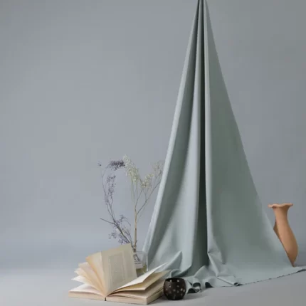 Swiss & Exclusive Ash Gray -Men Blended Unstitched Fabric