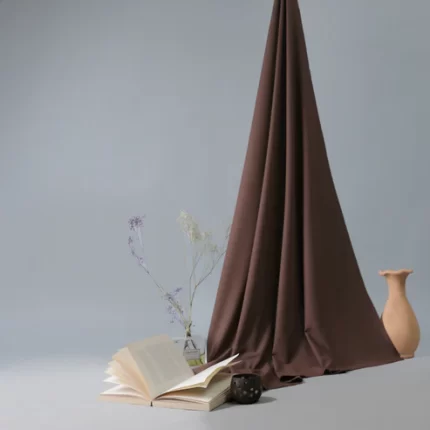 Swiss & Exclusive Rich Oak Brown - Men Blended Unstitched Fabric